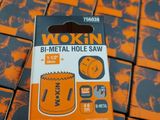 a box of wokin bi - metal hole saw on a table