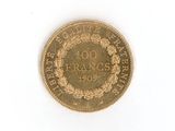 an image of a coin with the word france on it