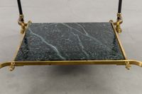Table basse de style Hollywood Regency, dotée de pieds en fo… (photo 6)
