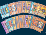 a lot of cards that are on the table