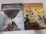 deux livres posés sur une table