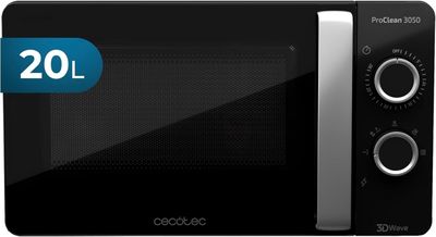 a close up of a microwave oven with the door open