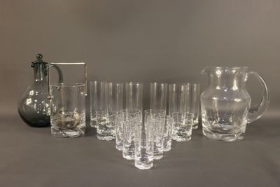 DAUM FRANCE. Modèle Blanzey. Partie de service de verres 20 …