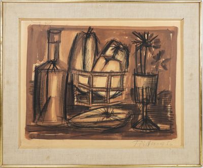 an image of a painting of a still life with fruit and vegetables