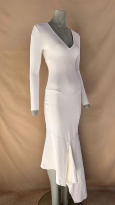 an image of a white dress on a mannequin