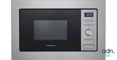 an image of a stainless steel microwave oven