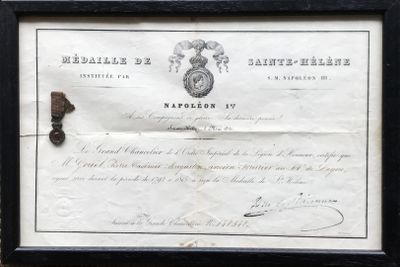 un vieux document sur lequel figure l'image d'un phoque marin