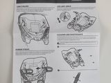 an image of a page with instructions on how to use a motorcycle