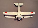 a model airplane that is sitting on a table
