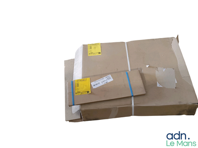 a box that has some kind of tape on it