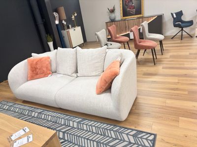 Canapé et pouf MOBILIER DE FRANCE modèle COCON (pv 2900€ env… - Photo 1