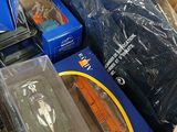a box full of assorted toys and other items