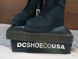 nike air force high top sneaker in black on top of a box