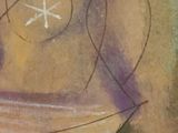 an image of a painting of a man with a cross on his chest