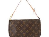 louis vuitton brown monogram canvas shoulder bag