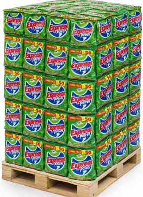 Lot de 60 paquets de lessive Power, en poudre 140 g chacun. Poids : 12 - Photo 1