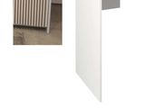 a close up of a table with a radiator and a picture of a radiator