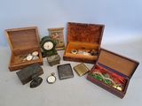 a lot of items that are sitting on a table