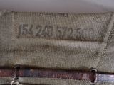 a close up of a belt with a name on it