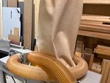 a picture of a dust collector with a dust bag on top of it