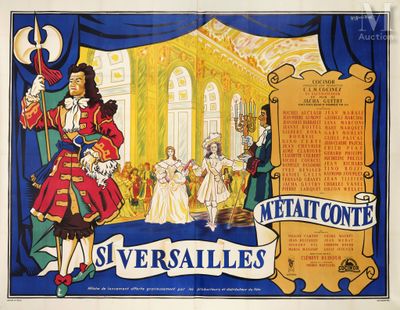 an image of a poster advertising the coronation of the king and queen of france