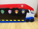 a toy truck that is sitting on a table