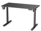 an image of a standing desk with a black top