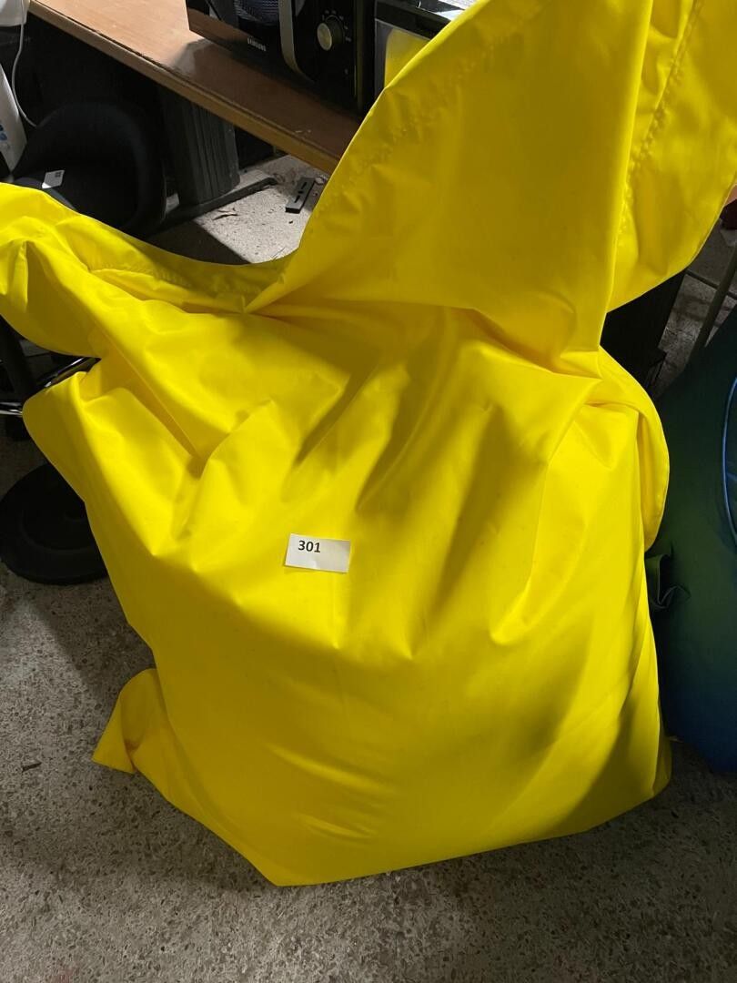 Pouf BeanBag Jaune