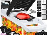 a close up of a vegetable slicer with vegetables in it