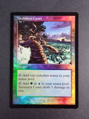 a close up of a card with a picture of a tree on it