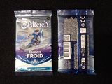 two packs of frozen froid sit on a black surface