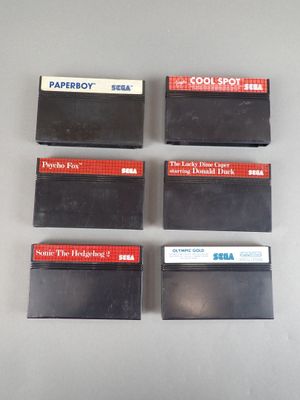 four different types of cassettes sitting on top of a table
