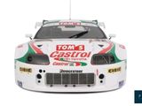 a picture of a white race car on a white background
