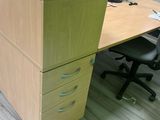 an image of a desk in an office setting
