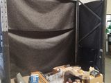 a room with a lot of boxes and boxes on the floor