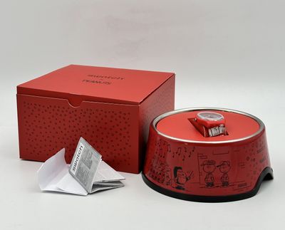 a red box with a red lid and a red bowl with a red lid and a red box with a red lid and a red box with a red