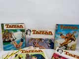 a lot of comics that are on the table
