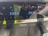 a close up of a digital clock on a machine