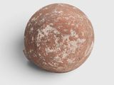 an image of a ball of clay on a white surface
