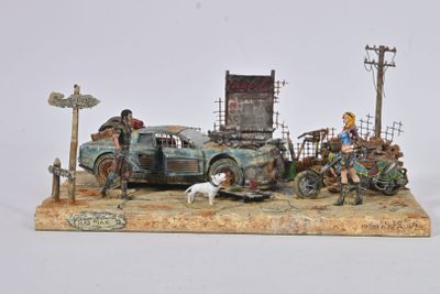 Modélisme amateur, Alain Saliège, d'après Mad Max, 2016,