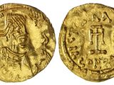 une pièce d'or portant l'image d'un homme