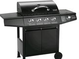 un gros plan d'un barbecue sur fond blanc