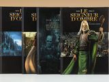les trois tomes du « Seigneur des Anneaux », « Le Hobbit », « Le Hobbit » et le