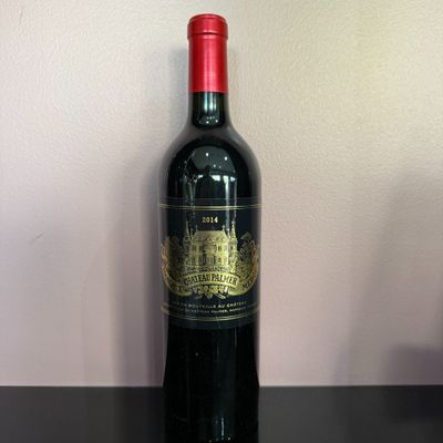Bouteille de vin rouge Château Palmer MARGAUX MEDOC 2014, co…