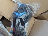 a cardboard box with a cell phone inside of it