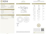 un échantillon de diamant muni d'une étiquette de prix
