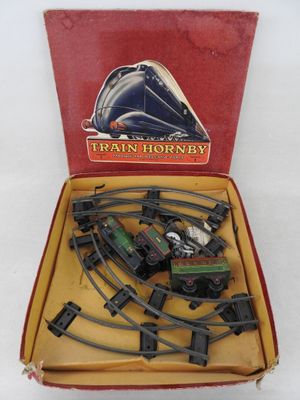 une image représentant une boîte contenant un train miniature