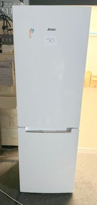 a white refrigerator that is sitting on the floor