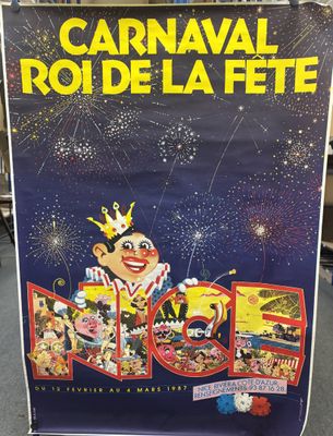 Carnaval Roi de la fête Nice 1987