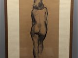 une image représentant un dessin d'une femme nue dans un cadre